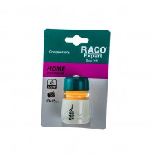 Соединитель для шланга RACO ORIGINAL 1/2", с автостопом из ABS пластика 4250-55205C