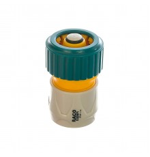 Соединитель для шланга RACO ORIGINAL 3/4", с автостопом из ABS пластика 4250-55206C