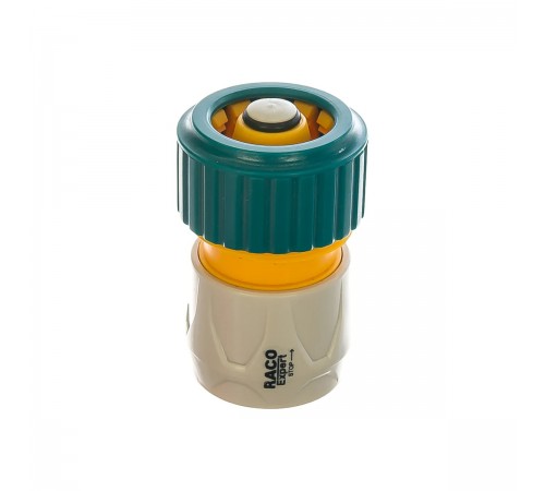 Соединитель для шланга RACO ORIGINAL 3/4", с автостопом из ABS пластика 4250-55206C