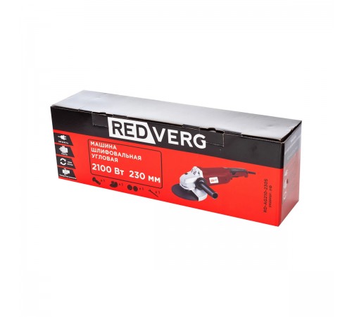 Углошлифовальная машина RedVerg RD-AG210-230S