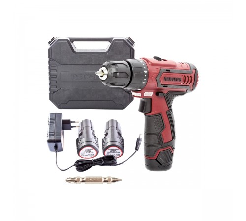 Шуруповерт аккумуляторный RedVerg RD-SD10L/2Y