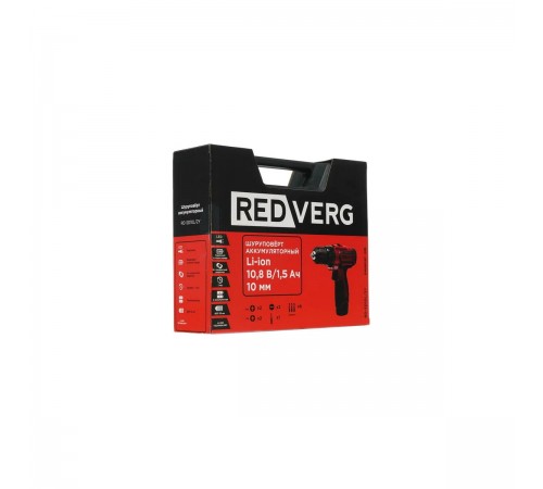 Шуруповерт аккумуляторный RedVerg RD-SD10L/2Y
