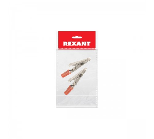 16-0009-9 Зажим крокодил Rexant 15А 53мм