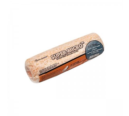 Валик Rollingdog SUPER-MICRO 230мм, ворс 19мм, для каркаса 38мм, микрофибра 00202