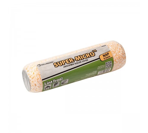 00242 Валик Rollingdog SUPER-MICRO 230мм, ворс 9.5мм, для бюгеля 8мм, микрофибра.