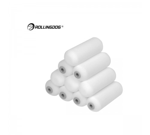 Набор валиков Rollingdog GLOSS-KING 100мм, для бюгеля 6мм, поролон (10 шт.) 00348