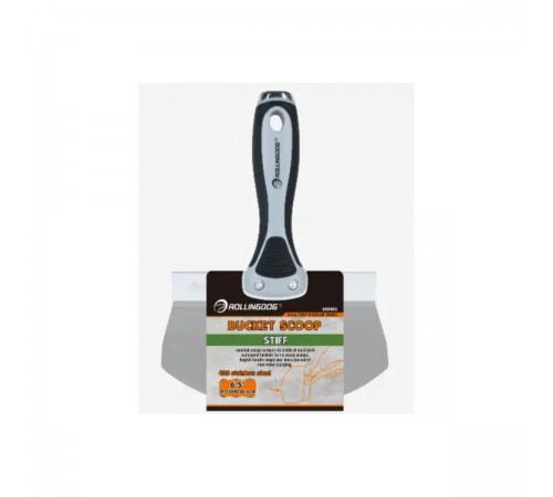 50483 Шпатель полукруглый Rollingdog 6.5" (165мм), серия Professional.