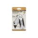 50522 Складной выдвижной строительный нож Rollingdog лезвие 19мм, серия Professional