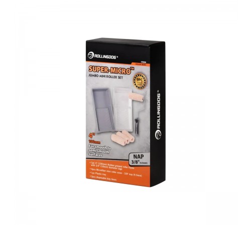 70290 Набор малярный Rollingdog SUPER-MICRO (8 предметов) серия Professional