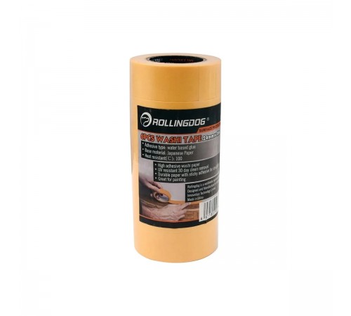 Набор малярных лент RollingDog Washi-Shield 24мм х 18м (6 шт.), серия Professional 80860