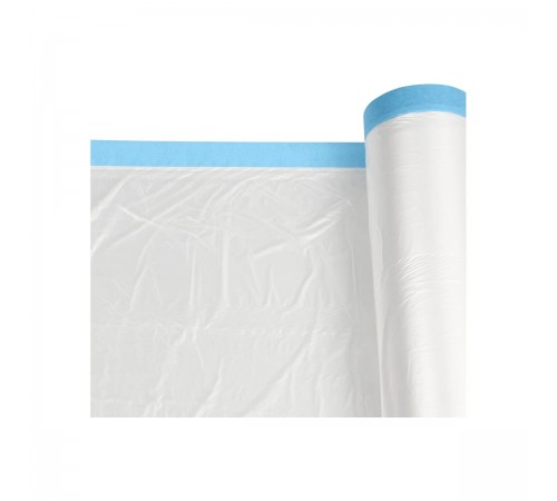 Укрывное полотно на малярной ленте Rollingdog WASHI-SHIELD, 30х150см 81450