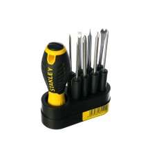 0-62-511 Отвертка STANLEY MULTIFUNCTIONAL с 9 вставками