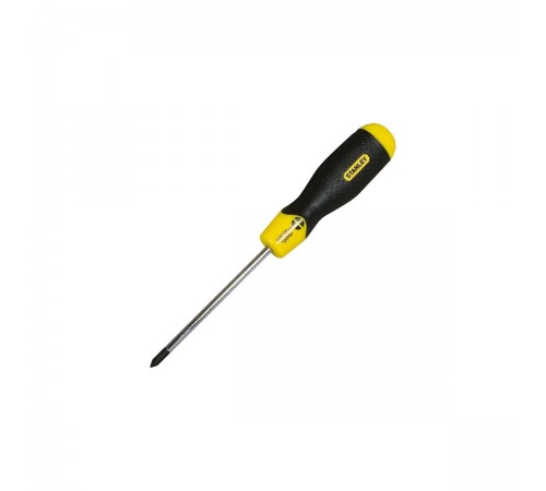 0-64-974 Отвертка STANLEY CUSHION GRIP шлиц Pozidriv 2х100 мм