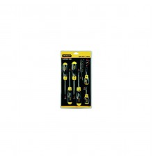 0-65-009 Набор отверток STANLEY CUSHIONGRIP 6 шт+отвертка тестер