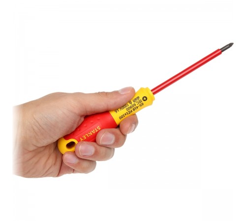 0-65-418 Отвертка электрика STANLEY FATMAX 1000 В PZ1х110 мм