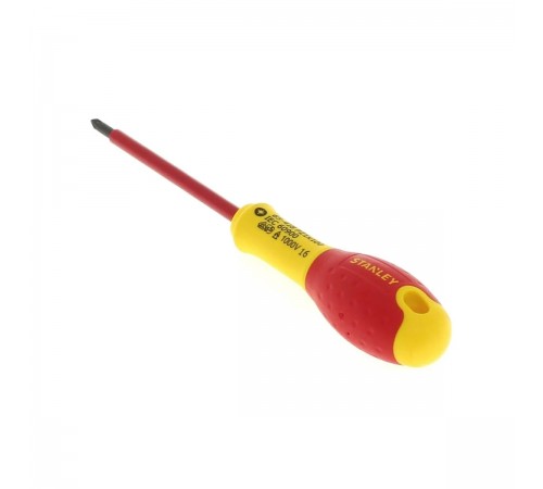 0-65-418 Отвертка электрика STANLEY FATMAX 1000 В PZ1х110 мм