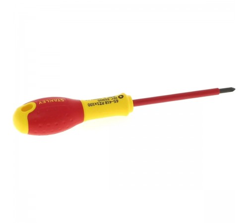 0-65-418 Отвертка электрика STANLEY FATMAX 1000 В PZ1х110 мм