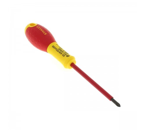 0-65-418 Отвертка электрика STANLEY FATMAX 1000 В PZ1х110 мм