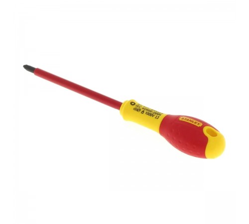 0-65-419 Отвертка электрика STANLEY FATMAX 1000 В PZ2х125 мм