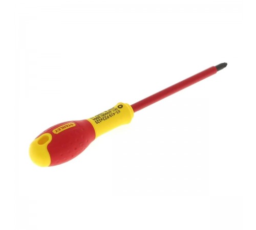 0-65-419 Отвертка электрика STANLEY FATMAX 1000 В PZ2х125 мм