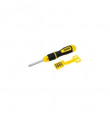 0-68-010 Отвертка STANLEY MULTIBIT с храповым механизмом в комплекте с 10-тью вставками
