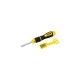 0-68-010 Отвертка STANLEY MULTIBIT с храповым механизмом в комплекте с 10-тью вставками