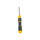 0-68-010 Отвертка STANLEY MULTIBIT с храповым механизмом в комплекте с 10-тью вставками