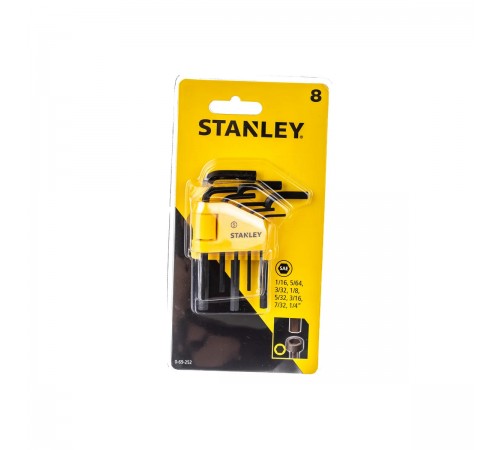0-69-252 Набор шестигранных ключей STANLEY 8 шт