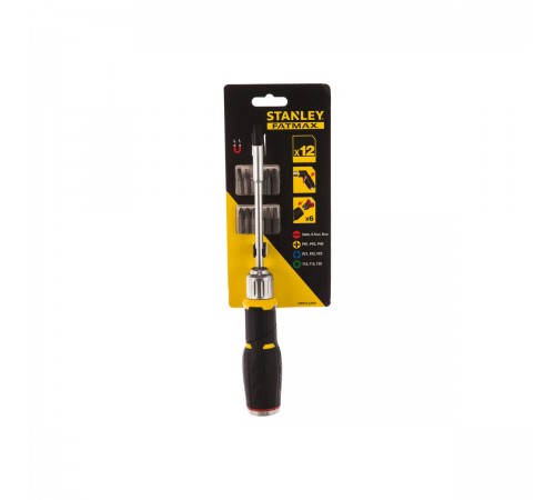 FMHT0-62691 Реверсивная отвертка STANLEY FATMAX с битами (12 насадок)