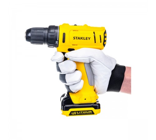 Дрель аккумуляторная STANLEY SCD 121 S2K