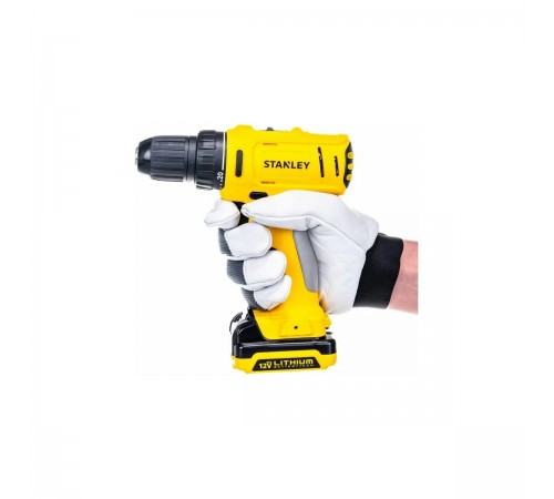 Дрель аккумуляторная STANLEY SCD 121 S2K