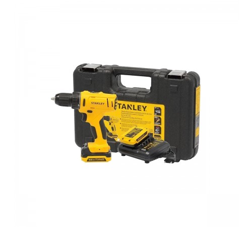Дрель аккумуляторная STANLEY SCD 121 S2K
