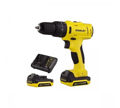 Дрель аккумуляторная STANLEY SCD 121 S2K