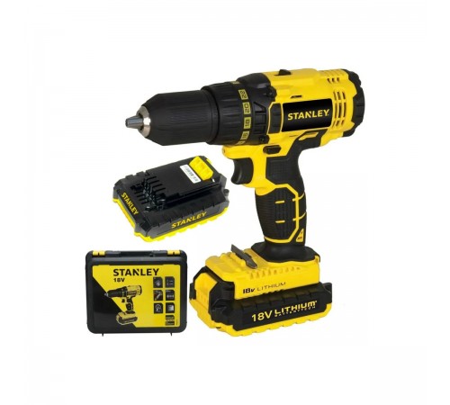 Дрель аккумуляторная STANLEY SCD 201 D2K