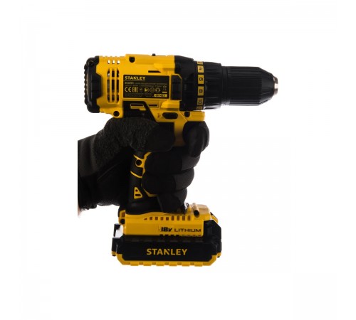 Дрель аккумуляторная STANLEY SCD 201 D2K