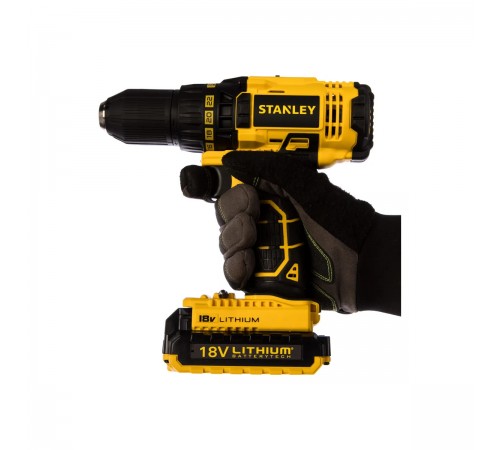 Дрель аккумуляторная STANLEY SCD 20 S2K