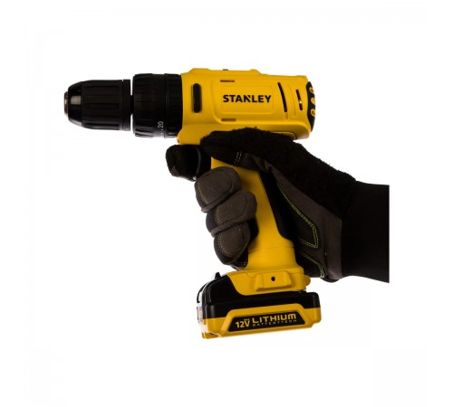 Дрель аккумуляторная STANLEY SCH 121 S2K
