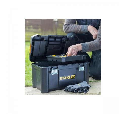 STST1-75521 Ящик для инструмента STANLEY Essential toolbox 19, металл. замок