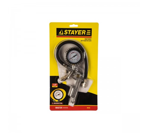 STAYER 15 Атм, пистолет для подкачки шин 06482