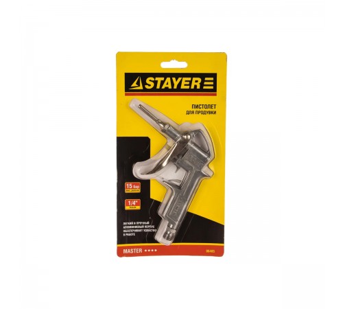 06485 Пистолет для продувки STAYER 15бар