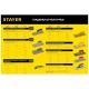 0805 Гладилка штукатурная STAYER Expert 130х80мм, нерж.сталь,  двухкомпонентная  ручка