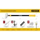 Скребок телескопический STAYER 100мм, ударный 570-910mm 08505_z02