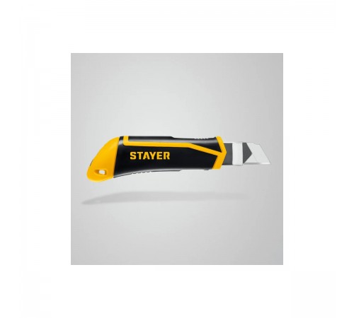 STAYER  HERCULES-25, 25 мм, нож с винтовым фиксатором (09147)
