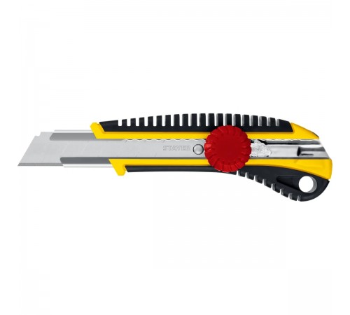09161_z01 Нож STAYER KS-18 с винтовым фиксатором, лезвия 18 мм