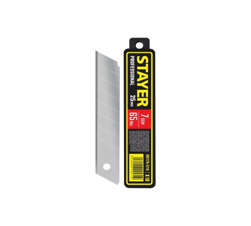 STAYER  25 мм, 10 шт, сегментированные лезвия (09179-S10)
