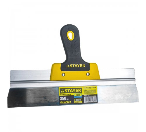 10045-35 Шпатель STAYER PROFLAT фасадный, анодированный  350 мм, 2к ручка