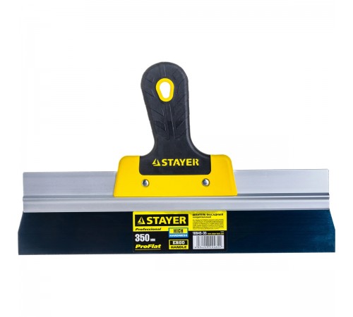 10045-35 Шпатель STAYER PROFLAT фасадный, анодированный  350 мм, 2к ручка