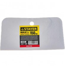 Шпатель  резиновый STAYER MAXFlat, 150 мм, эластичный, для затирки швов, белый 1027-150