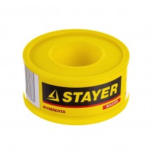 Фум лента STAYER MASTER, 0,40 г/см3, 0,075мм х 19мм х 10м 12360-19-040