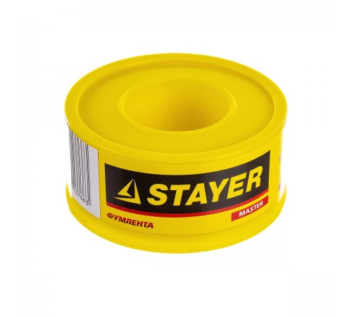 Фум лента STAYER MASTER, 0,40 г/см3, 0,075мм х 19мм х 10м 12360-19-040